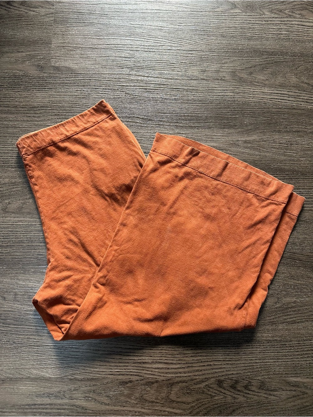 Pansy Co 100% Organic Cotton Drawstring Pants Rust Size XXL